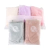 【LOVELY HOME】【 Chi Jia 】 Absorbent dry hair cap Soft Coral velvet Girls' Shampoo Dry Hair Cap Shower Cap Quick-drying Towel Enlarged and thickened Dry Hair Cap Shower cap Item Picture
